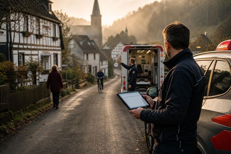 ADAC Telenotarzt: Digitale Notfallversorgung im Bergischen Land