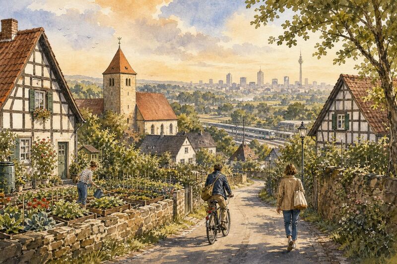 Ratingen und Düsseldorf: Wie eng ist die Verbindung?